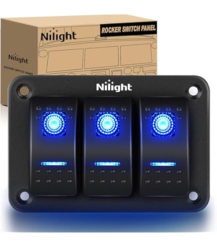 Amazon.com: Buyers Products 6391003 Pre-Wired Triple On-Off